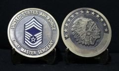 Amerika Madalya Rütbe Baş Uzman Çavuş 43 mm Çil