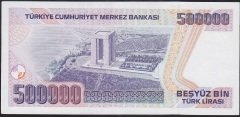 7.Emisyon 3.Tertip 500000 Lira E40 049152 Çilaltı Çil