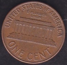 AMERİKA 1 CENT 1961D