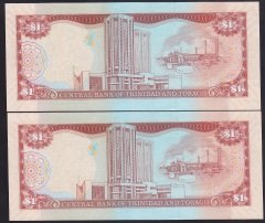 TRİNİDAD AND TOBAGO 1 DOLAR 2006 ÇİL 299 - 300 SERİ TAKİPLİ (2 ADET)