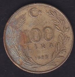 1989 Yılı 100 Lira
