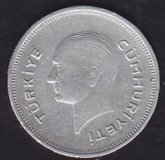 1936 Yılı 50 Kuruş Gümüş