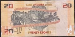 Sierra Leone 20 Leones 2022 Çil 3333