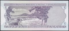 6.Emisyon 1.Tertip 5 Lira D37 450158 Çilaltı Çil
