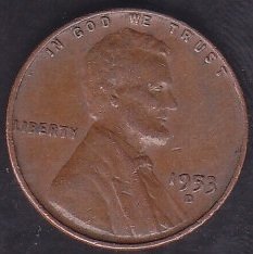 AMERİKA 1 CENT 1953D