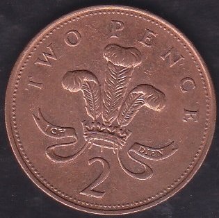 İngiltere 2 Pence 2005