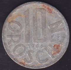 Avusturya 10 Groschen 1986