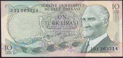 6.Emisyon 2.Tertip 10 Lira I31 263214 Ççt +