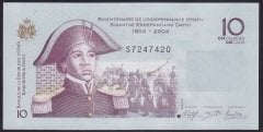 Haiti 10 Gourdes 2014 Çil Pick272