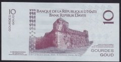 Haiti 10 Gourdes 2014 Çil Pick272