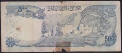 Afganistan 500 Afganis 1354 ( 1975 ) Haliyle Pick 51b