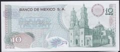 Meksika 10 Pesos 1974 Çilaltı Pick 63g