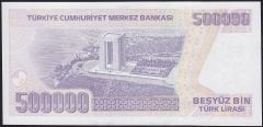 7.Emisyon 4.Tertip 500000 Lira K87 230622 Çil