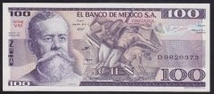 MEKSİKA 100 PESOS 1982 ÇİL