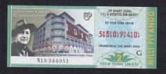 2006 29 MART ÇEYREK BİLET eski para