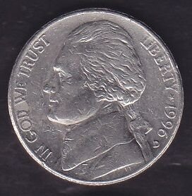 Amerika 5 Cent 1996 D