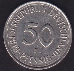 Almanya 50 Pfennig 1993 F