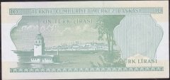 6.Emisyon 2.Tertip 10 Lira I22 038271 Çilaltı Çil