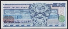 Meksika 50 Pesos 1978 Çil Pick67a