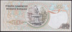 6.EMİSYON 1.TERTİP 50 LİRA B19 199416 ÇİLALTI ÇİL