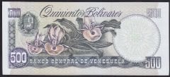 Venezuela 500 Bolivares 1998 Çilaltı Çil Deste Parası Pick67f