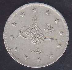 1327 / 6 REŞAT 2 KURUŞ GÜMÜŞ