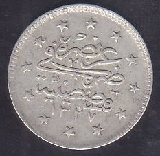 1327 / 6 REŞAT 2 KURUŞ GÜMÜŞ