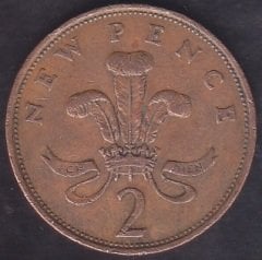 İngiltere 2 Pence 1980