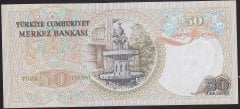 6.EMİSYON 1.TERTİP 50 LİRA A57 333721 ÇÇT ÇİLALTI