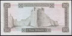 Libya 5 Dinar 1972 Çok Temiz+