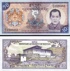 Bhutan 10 Ngultrum 2000 Çil Pick 22