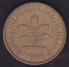 Almanya 10 Pfennig 1981 J