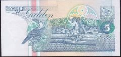 Suriname 5 Gulden 1998 Çil Pick 136c