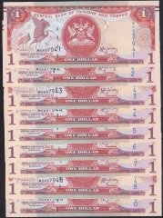 TRİNİDAD AND TOBAGO 1 DOLAR 2006 ÇİL SERİ TAKİPLİ (10 ADET)