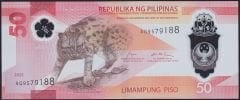 Filipinler 50 Piso 2025 Çil Polimer
