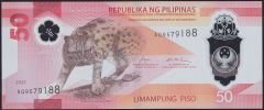 Filipinler 50 Piso 2025 Çil Polimer