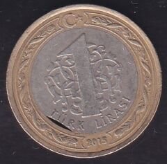 2015 Yılı 1 Lira