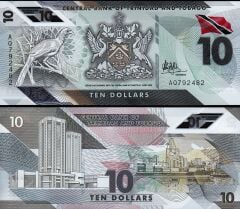 Trinidad Tobago 10 Dolar 2020 Çil Polimer