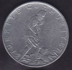 1962 Yılı 2.5 Lira Düz