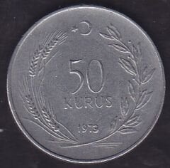 1973 Yılı 50 Kuruş