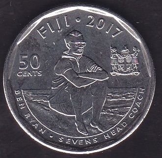 Fiji 50 Cent 2017 Çil Hatıra