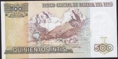 Peru 500 İntis 1987 Çilaltı Pick 134b
