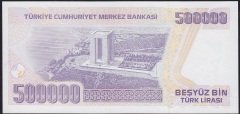 7.Emisyon 4.Tertip 500000 Lira K59 563565 Çil