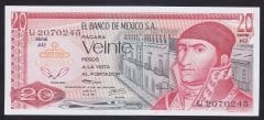 Meksika 20 Pesos 1973 Çil Pick 64b