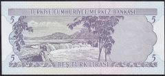 6.Emisyon 1.Tertip 5 Lira C54 041935 Çilaltı Çil