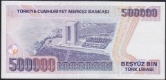 7.Emisyon 1.Tertip 500000 Lira A17 597076 Ççt Çilaltı