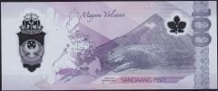 Filipinler 100 Piso 2024 Çil Polimer