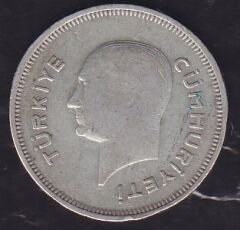 1936 Yılı 50 Kuruş Gümüş