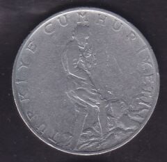 1962 Yılı 2.5 Lira Ters
