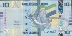 Sierra Leone 10 Leones 2022 Çil